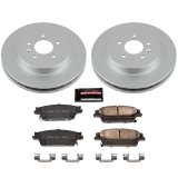 Power Stop 06-07 Cadillac CTS Front & Rear Z17 Evolution Geomet Coated Brake Kit (1x psbCRK1429, 1x psbCRK2958) thumbnail 5