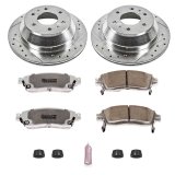 Power Stop 06-07 Buick Rainier Front & Rear Z26 Street Warrior Brake Kit (1x psbK2084-26, 1x psbK2050-26) thumbnail 6