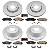 Power Stop 06-07 Buick Rainier Front & Rear Z17 Evolution Geomet Coated Brake Kit (1x psbCRK2059, 1x psbCRK2050) thumbnail 4