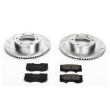 Power Stop 05-19 Toyota Tacoma Front & Rear Z23 Evolution Sport Brake Kit (1x psbKOE15389DK, 1x psbK137) thumbnail 2