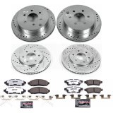 Power Stop 05-18 Nissan Frontier Front & Rear Z36 Truck & Tow Brake Kit (1x psbK4611-36, 1x psbK4621-36) thumbnail 4