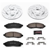 Power Stop 05-18 Nissan Frontier Front & Rear Z23 Evolution Sport Brake Kit (1x psbK4611, 1x psbK4621) thumbnail 3