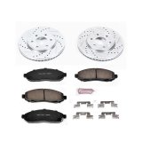 Power Stop 05-18 Nissan Frontier Front & Rear Z23 Evolution Sport Brake Kit (1x psbK4611, 1x psbK4621) thumbnail 5