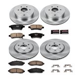 Power Stop 05-12 Nissan Pathfinder Front & Rear Autospecialty Brake Kit (1x psbKOE142, 1x psbKOE147) thumbnail 9