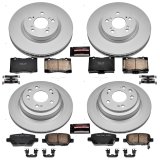 Power Stop 05-12 Acura RL Front & Rear Z17 Evolution Geomet Coated Brake Kit (1x psbCRK4605, 1x psbCRK4606) thumbnail 4