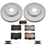 Power Stop 05-12 Acura RL Front & Rear Z17 Evolution Geomet Coated Brake Kit (1x psbCRK4605, 1x psbCRK4606) thumbnail 6