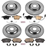 Power Stop 05-11 Audi A6 Quattro Front & Rear Z23 Evolution Sport Brake Kit (1x psbK4567, 1x psbK5277) thumbnail 4