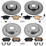 Power Stop 05-11 Audi A6 Front & Rear Z23 Evolution Sport Brake Kit (1x psbK2993, 1x psbK4625) thumbnail 4