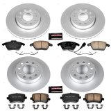 Power Stop 05-10 Volkswagen Jetta Front & Rear Z23 Evolution Sport Coated Brake Kit (1x psbCRK4623, 1x psbCRK4627) thumbnail 4