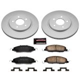 Power Stop 05-10 Ford Mustang Front & Rear Z17 Evolution Geomet Coated Brake Kit (1x psbCRK1380, 1x psbCRK1384) thumbnail 9