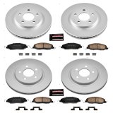 Power Stop 05-10 Ford Mustang Front & Rear Z17 Evolution Geomet Coated Brake Kit (1x psbCRK1384, 1x psbCRK1382) thumbnail 1