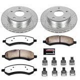 Power Stop 05-10 Dodge Dakota Front & Rear Z36 Truck & Tow Brake Kit (1x psbK2193-36, 1x psbKOE15405DK) thumbnail 8