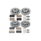 PowerStop Z17 Evolution Plus Stock Replacement Brake Kits KOE4023 Pads and Rotors, Autospecialty, Solid Surface, Iron, Natural, 14.170 in./13.780 in. Diameter, Ceramic Pads, Kit thumbnail 4