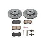 PowerStop Z17 Evolution Plus Stock Replacement Brake Kits KOE4023 Pads and Rotors, Autospecialty, Solid Surface, Iron, Natural, 14.170 in./13.780 in. Diameter, Ceramic Pads, Kit thumbnail 5
