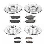 Power Stop 05-09 Subaru Legacy Front & Rear Z23 Evolution Sport Brake Kit (1x psbK285, 1x psbK219) thumbnail 2