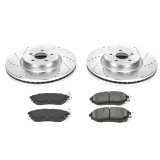 Power Stop 05-09 Subaru Legacy Front & Rear Z23 Evolution Sport Brake Kit (1x psbK285, 1x psbK219) thumbnail 3