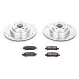 Power Stop 05-09 Subaru Legacy Front & Rear Z23 Evolution Sport Brake Kit (1x psbK285, 1x psbK219) thumbnail 4