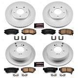 Power Stop 05-09 Hyundai Tucson Front & Rear Z17 Evolution Geomet Coated Brake Kit (1x psbCRK165, 1x psbCRK5213) thumbnail 4