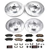 Power Stop 05-09 Buick Allure Front & Rear Z23 Evolution Sport Brake Kit (1x psbK1588, 1x psbK1602) thumbnail 1