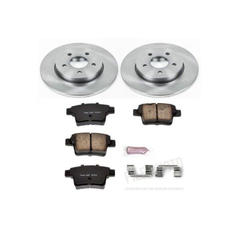 Power Stop 05-08 Jaguar X-Type Front & Rear Autospecialty Brake Kit (1x psbKOE1373, 1x psbKOE1379) thumbnail 5