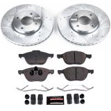 Power Stop 05-07 Ford Focus Front & Rear Z23 Evolution Sport Brake Kit (1x psbK1363, 1x psbK1377) thumbnail 8