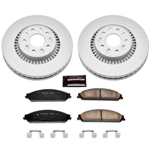 Power Stop 05-07 Ford Five Hundred Front & Rear Z17 Evolution Geomet Coated Brake Kit (1x psbCRK4600, 1x psbCRK4599) thumbnail 5