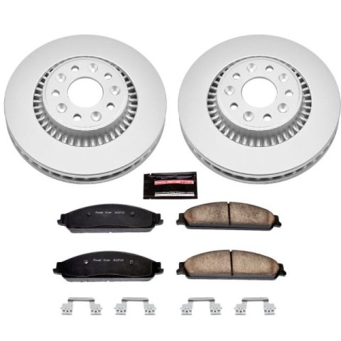 Power Stop 05-07 Ford Five Hundred Front & Rear Z17 Evolution Geomet Coated Brake Kit (1x psbCRK4600, 1x psbCRK4599) thumbnail 9