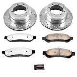 Power Stop 05-07 Ford F-350 Super Duty Front & Rear Z36 Truck & Tow Brake Kit (Bundled Kit) thumbnail 8