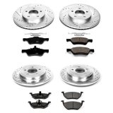 Power Stop 05-07 Ford Escape Front & Rear Z23 Evolution Sport Brake Kit (1x psbK4580, 1x psbK4585) thumbnail 2