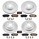Power Stop 05-06 Saab 9-2X Front & Rear Z17 Evolution Geomet Coated Brake Kit (1x psbCRK447, 1x psbCRK1124) thumbnail 4