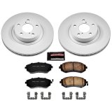 Power Stop 05-06 Saab 9-2X Front & Rear Z17 Evolution Geomet Coated Brake Kit (1x psbCRK447, 1x psbCRK1124) thumbnail 7