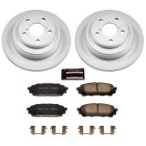 Power Stop 05-06 Saab 9-2X Front & Rear Z17 Evolution Geomet Coated Brake Kit (1x psbCRK447, 1x psbCRK1124) thumbnail 9