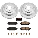 Power Stop 05-06 Saab 9-2X Front & Rear Z17 Evolution Geomet Coated Brake Kit (1x psbCRK447, 1x psbCRK2373) thumbnail 5