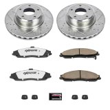 Power Stop 05-06 Pontiac GTO Front & Rear Z26 Street Warrior Brake Kit (1x psbK1601-26, 1x psbK2912-26) thumbnail 8