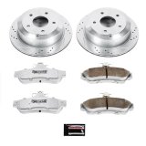 Power Stop 05-06 Pontiac GTO Front & Rear Z26 Street Warrior Brake Kit (1x psbK1601-26, 1x psbK2912-26) thumbnail 9