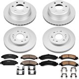 Power Stop 05-06 GMC Sierra 1500 Front & Rear Z17 Evolution Geomet Coated Brake Kit (1x psbCRK2046, 1x psbCRK2067) thumbnail 4