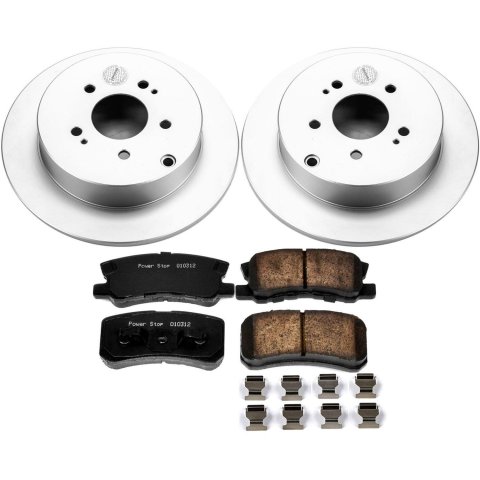 Power Stop 04-11 Mitsubishi Endeavor Front & Rear Z17 Evolution Geomet Coated Brake Kit (1x psbCRK5260, 1x psbCRK5258) thumbnail 7
