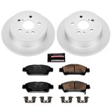 Power Stop 04-10 Toyota Sienna Front & Rear Z17 Evolution Geomet Coated Brake Kit (1x psbCRK5498, 1x psbCRK5438) thumbnail 8
