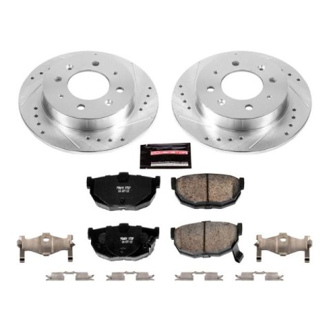 Power Stop 04-09 Kia Spectra Front & Rear Z23 Evolution Sport Brake Kit (1x psbK5903, 1x psbK5905) thumbnail 6