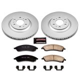 Power Stop 04-09 Cadillac SRX Front & Rear Z17 Evolution Geomet Coated Brake Kit (1x psbCRK4568, 1x psbCRK1449) thumbnail 6
