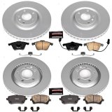 Power Stop 04-09 Audi S4 Front & Rear Z23 Evolution Sport Coated Brake Kit (1x psbCRK4564, 1x psbCRK2934) thumbnail 1