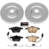 Power Stop 04-09 Audi S4 Front & Rear Z23 Evolution Sport Coated Brake Kit (1x psbCRK4564, 1x psbCRK2934) thumbnail 3