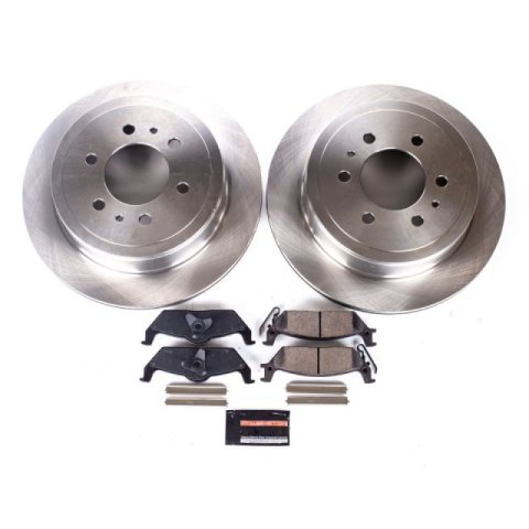 Power Stop 04-08 Ford F-150 Front & Rear Autospecialty Brake Kit (1x psbKOE1950, 1x psbKOE1943)