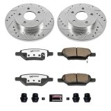 Power Stop 04-08 Chevrolet Malibu Front & Rear Z26 Street Warrior Brake Kit (1x psbK1616-26, 1x psbK1617-26) thumbnail 9