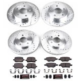 Power Stop 04-08 Chevrolet Malibu Front & Rear Z23 Evolution Sport Brake Kit (1x psbK1616, 1x psbK1617) thumbnail 8
