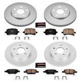 Power Stop 04-08 Chevrolet Malibu Front & Rear Z17 Evolution Geomet Coated Brake Kit (1x psbCRK1617, 1x psbCRK1616) thumbnail 4