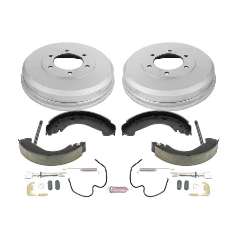 PowerStop Z36 Truck and Tow Brake Upgrade Kits K15236DK-36 Rotor Pad Combo, Tow, Front/Rear, Cross-drilled/Slotted Rotors, Zinc Dichromate Plated, Carbon Ceramic Pads, Chevy, GMC, Isuzu thumbnail 6