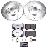 Power Stop 04-08 Acura TL Front & Rear Z26 Street Warrior Brake Kit (1x psbK5399-26, 1x psbK3029-26) thumbnail 5
