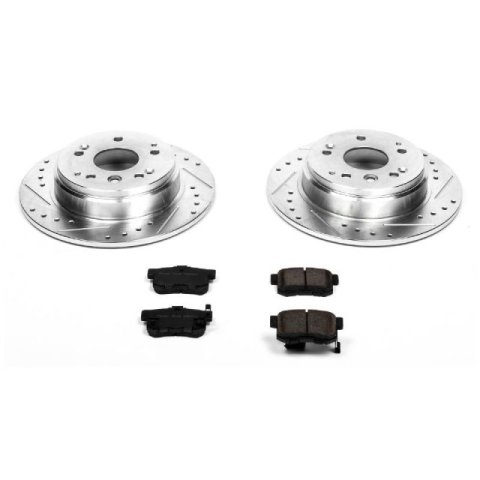 Power Stop 04-08 Acura TL Front & Rear Z23 Evolution Sport Brake Kit (1x psbK2292, 1x psbK5399)