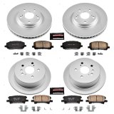 Power Stop 04-07 Toyota Highlander Front & Rear Z17 Evolution Geomet Coated Brake Kit (1x psbCRK1137, 1x psbCRK5333) thumbnail 4